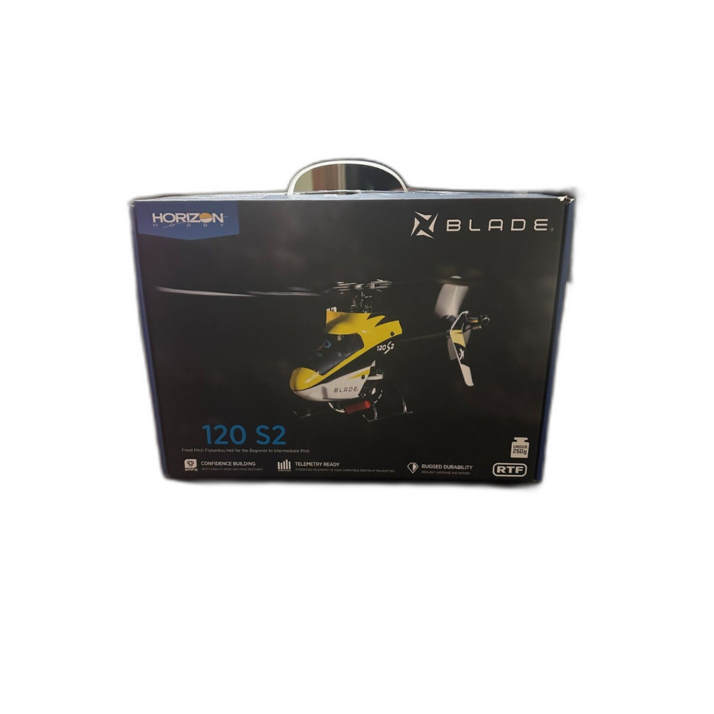 Blade 120 S2 RTF RC Helicopter Trainer with SAFE Technology MLP6DSM Radio Box